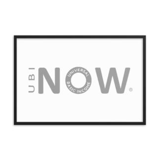 Póster enmarcado UBI NOW - Mobiliario de oficina
