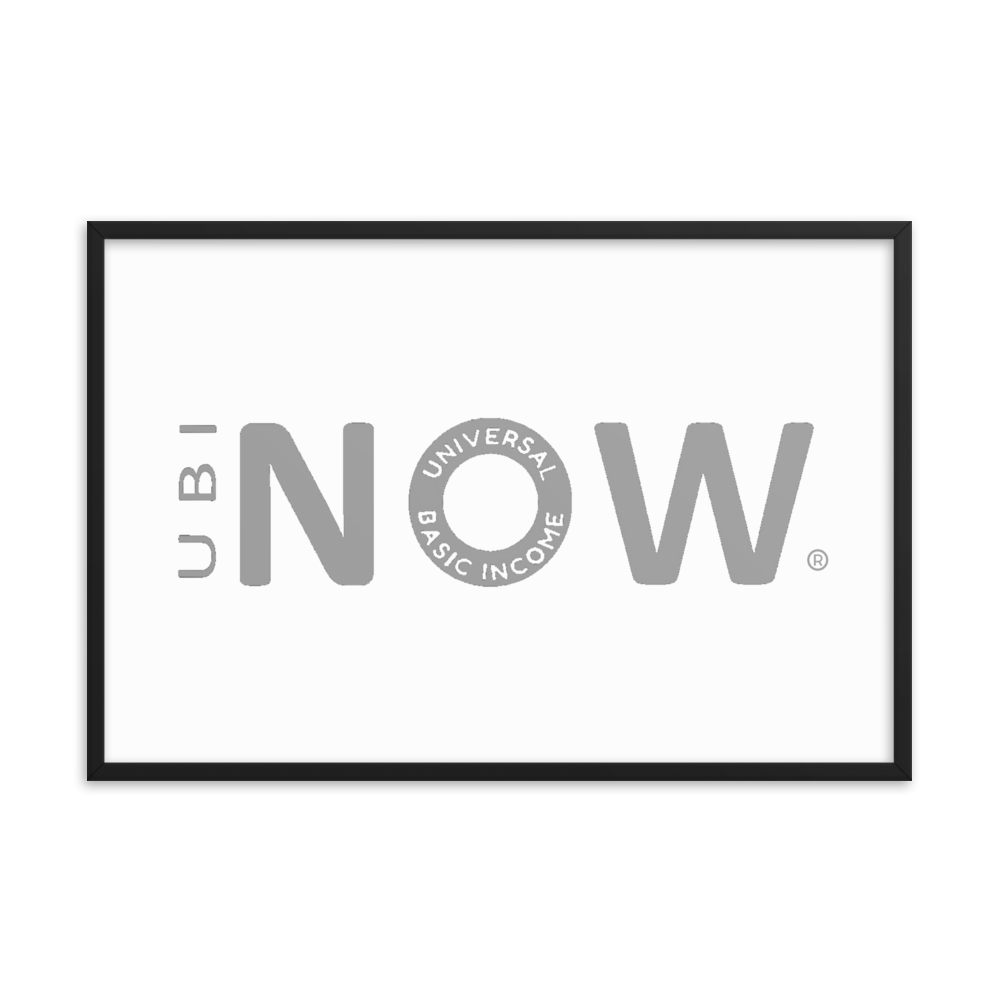 Affiche encadrée UBI NOW - Mobilier de bureau
