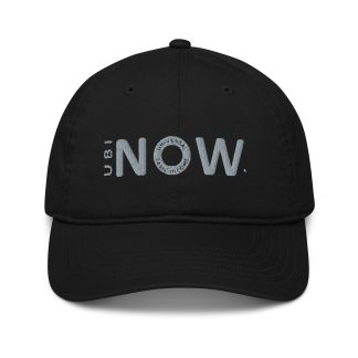 Dad hat nero UBI NOW in cotone biologico