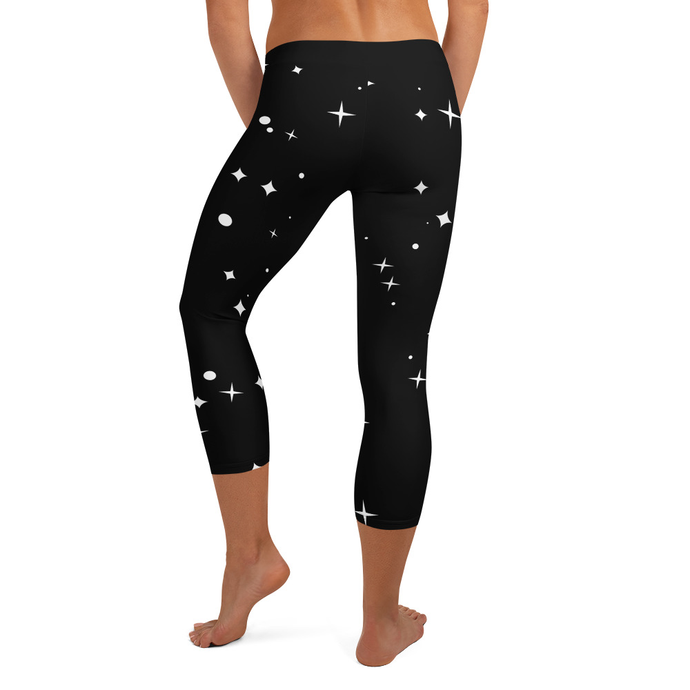 Leggings capri UBI NOW - Motif rétro Vista