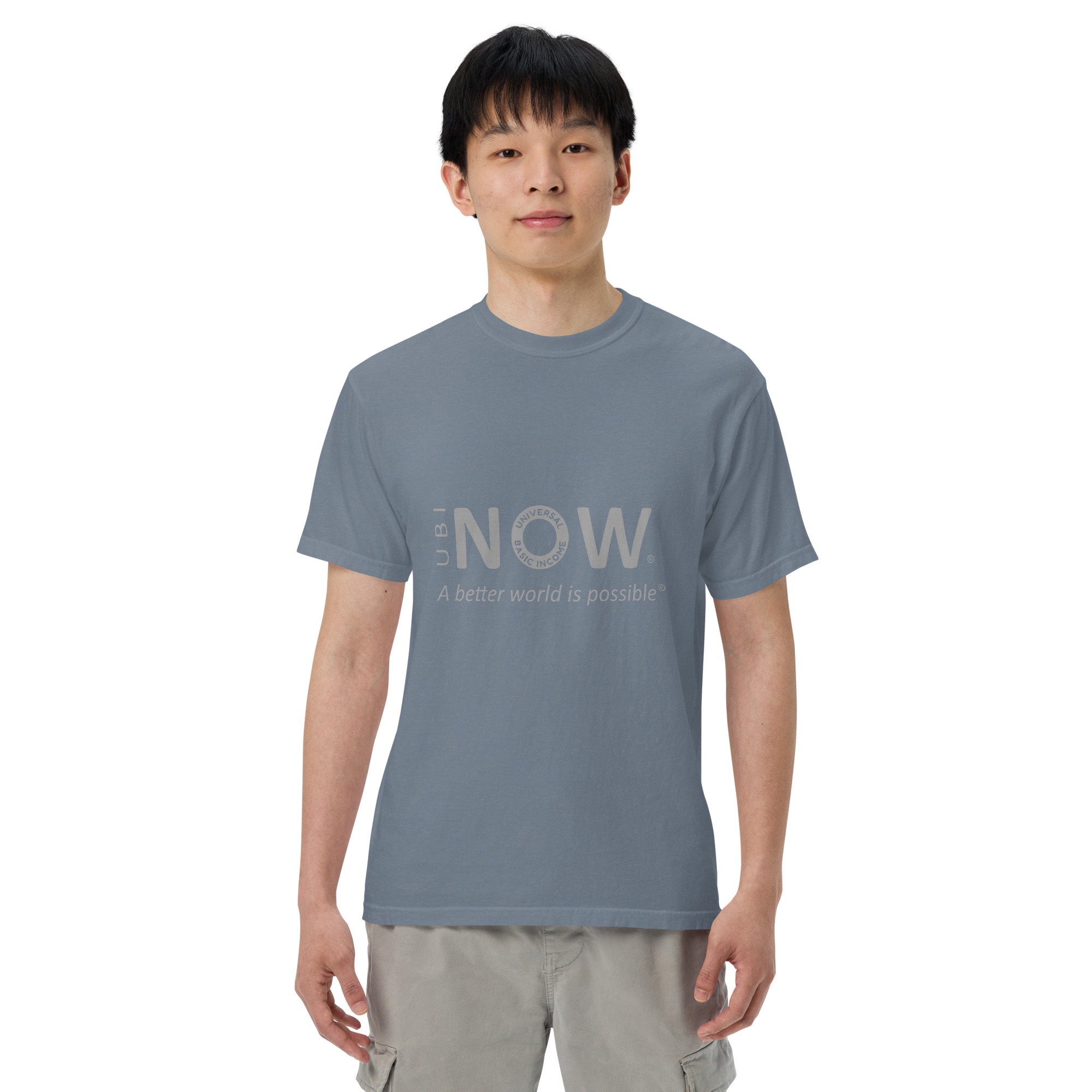 Unisex garment-dyed heavyweight t-shirt - Image 25
