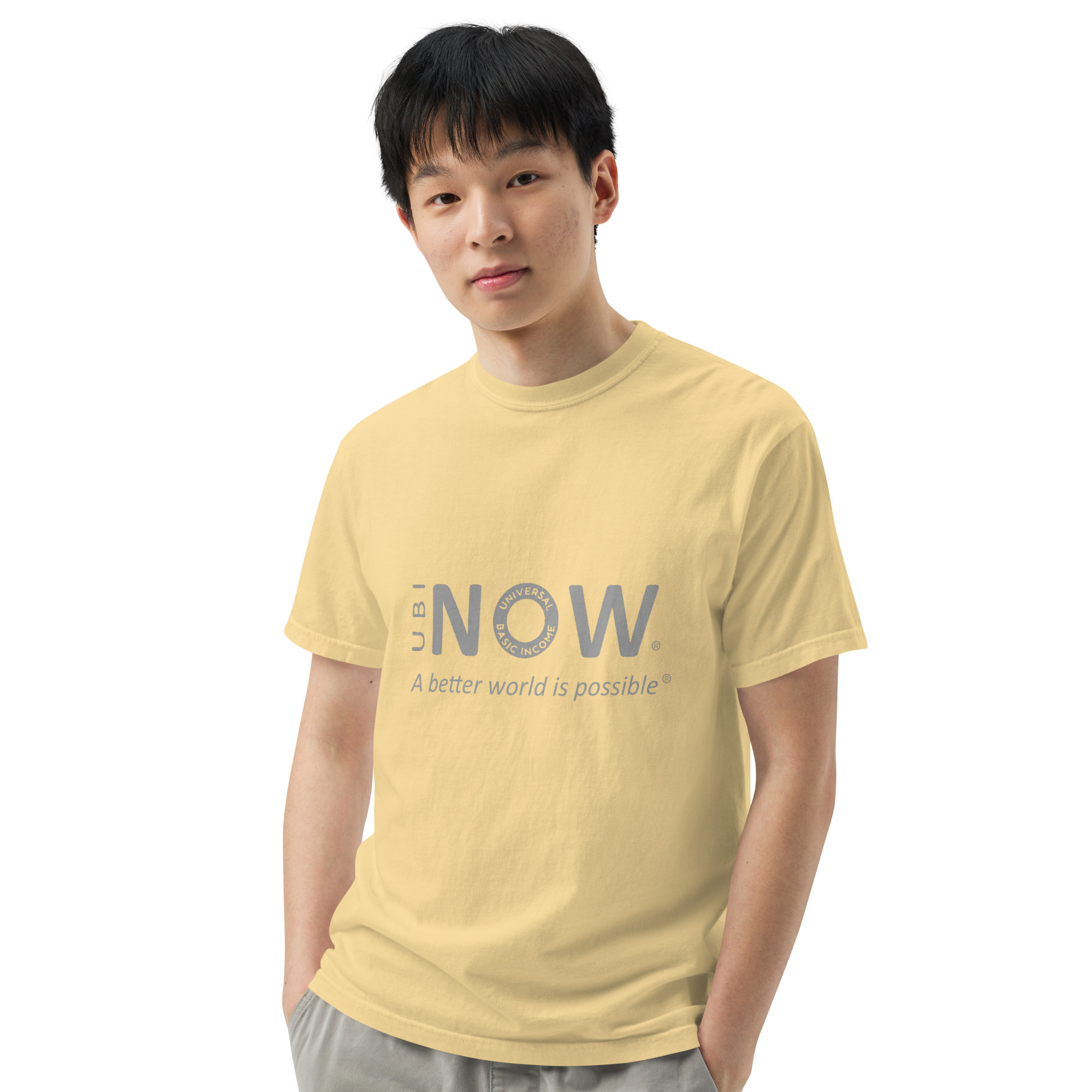 Unisex garment-dyed heavyweight t-shirt - Image 36
