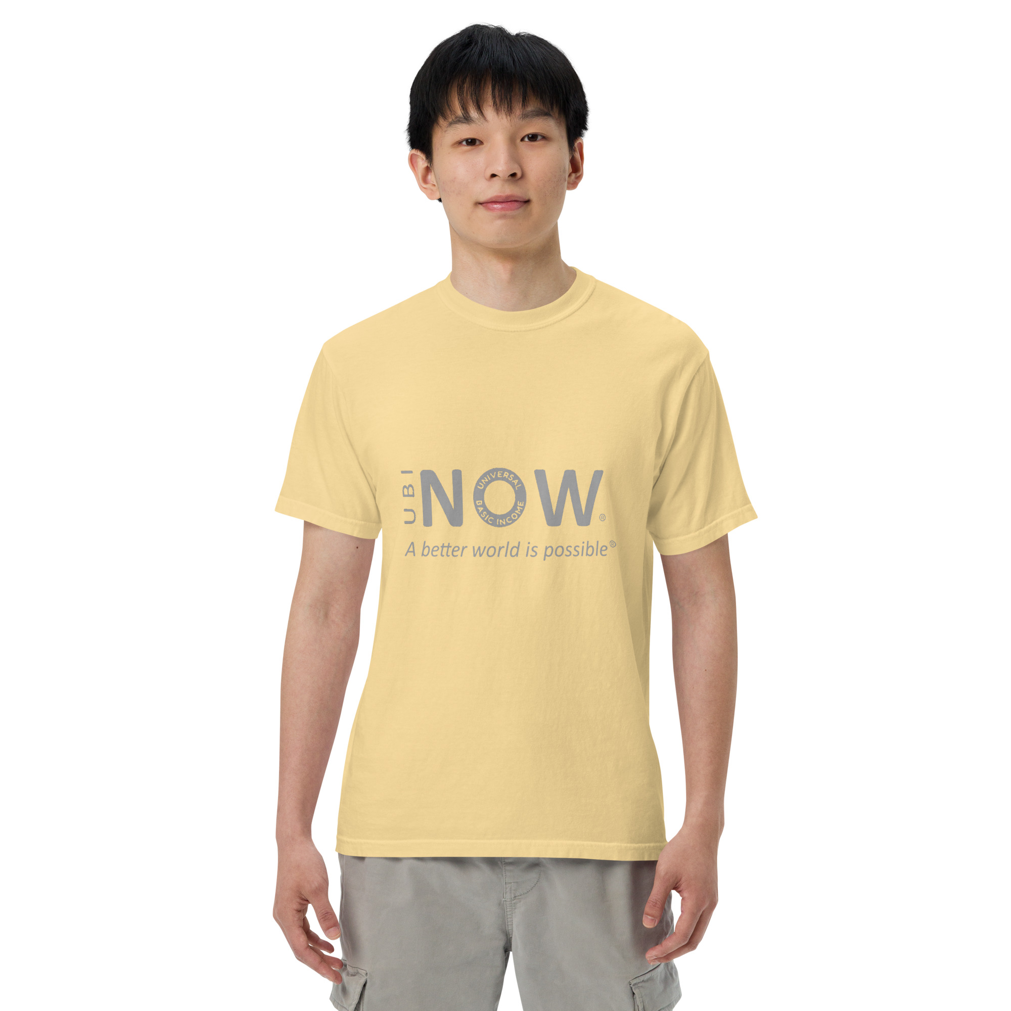 Unisex garment-dyed heavyweight t-shirt - Image 34