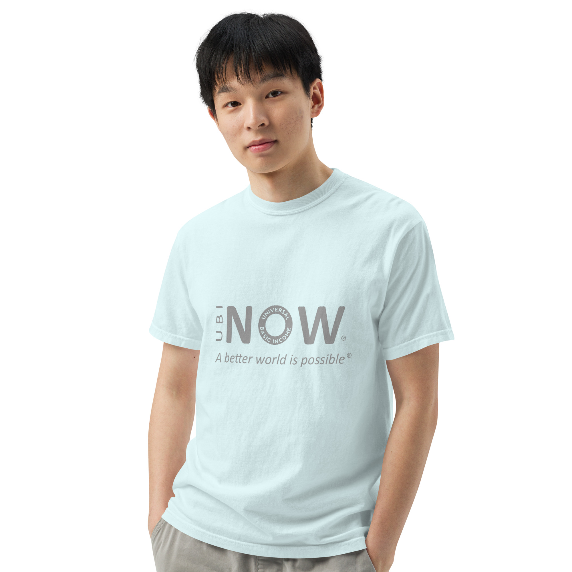 Unisex garment-dyed heavyweight t-shirt - Image 39