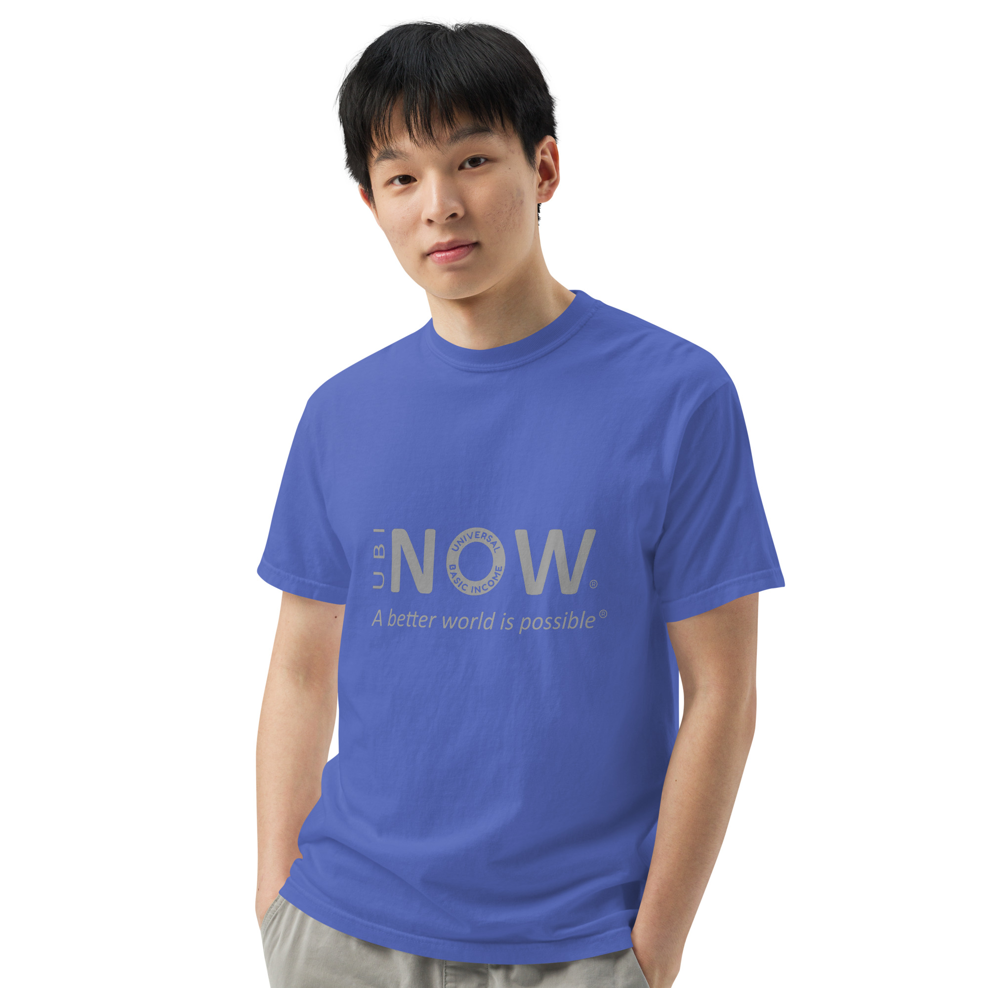 Unisex garment-dyed heavyweight t-shirt - Image 21
