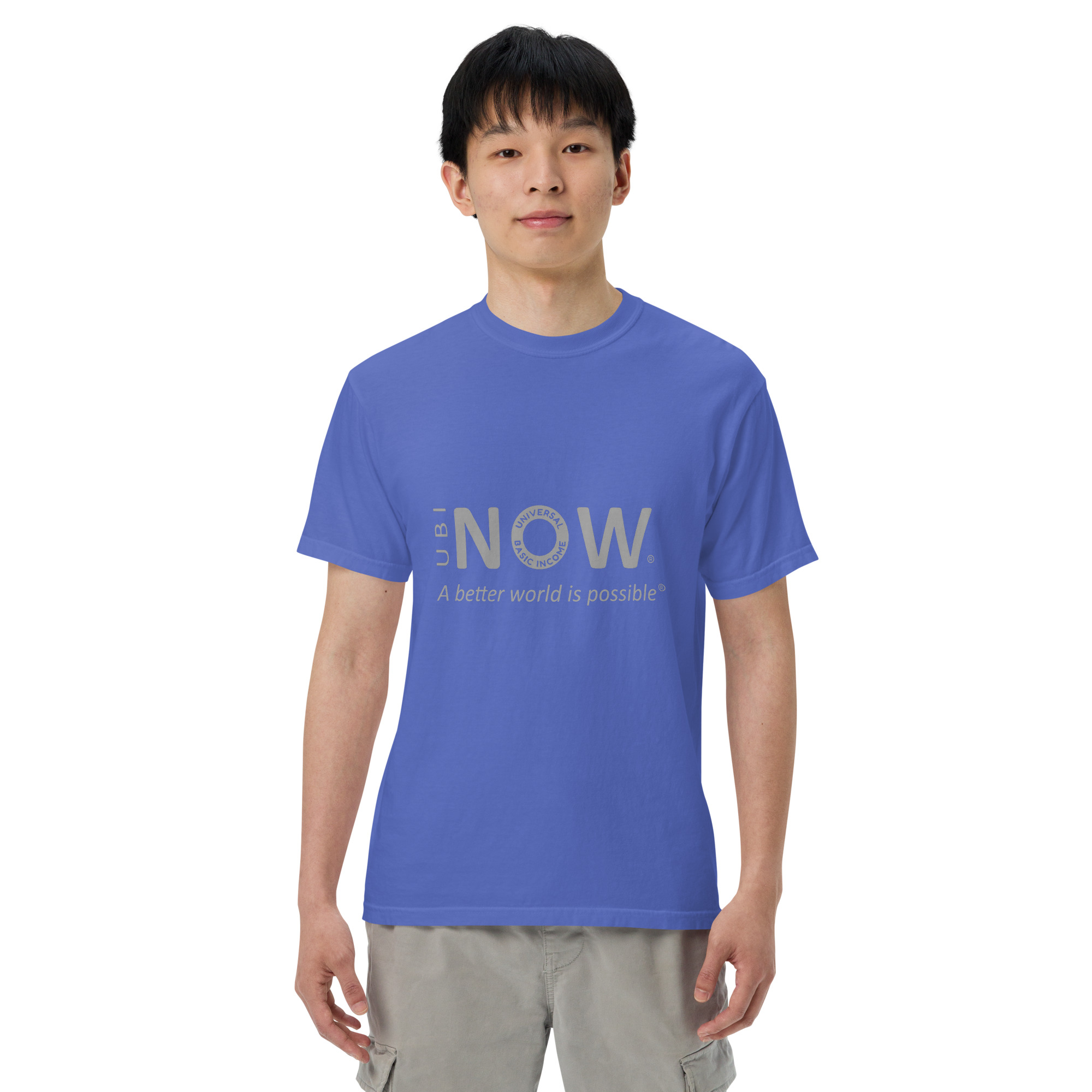 Unisex garment-dyed heavyweight t-shirt - Image 19