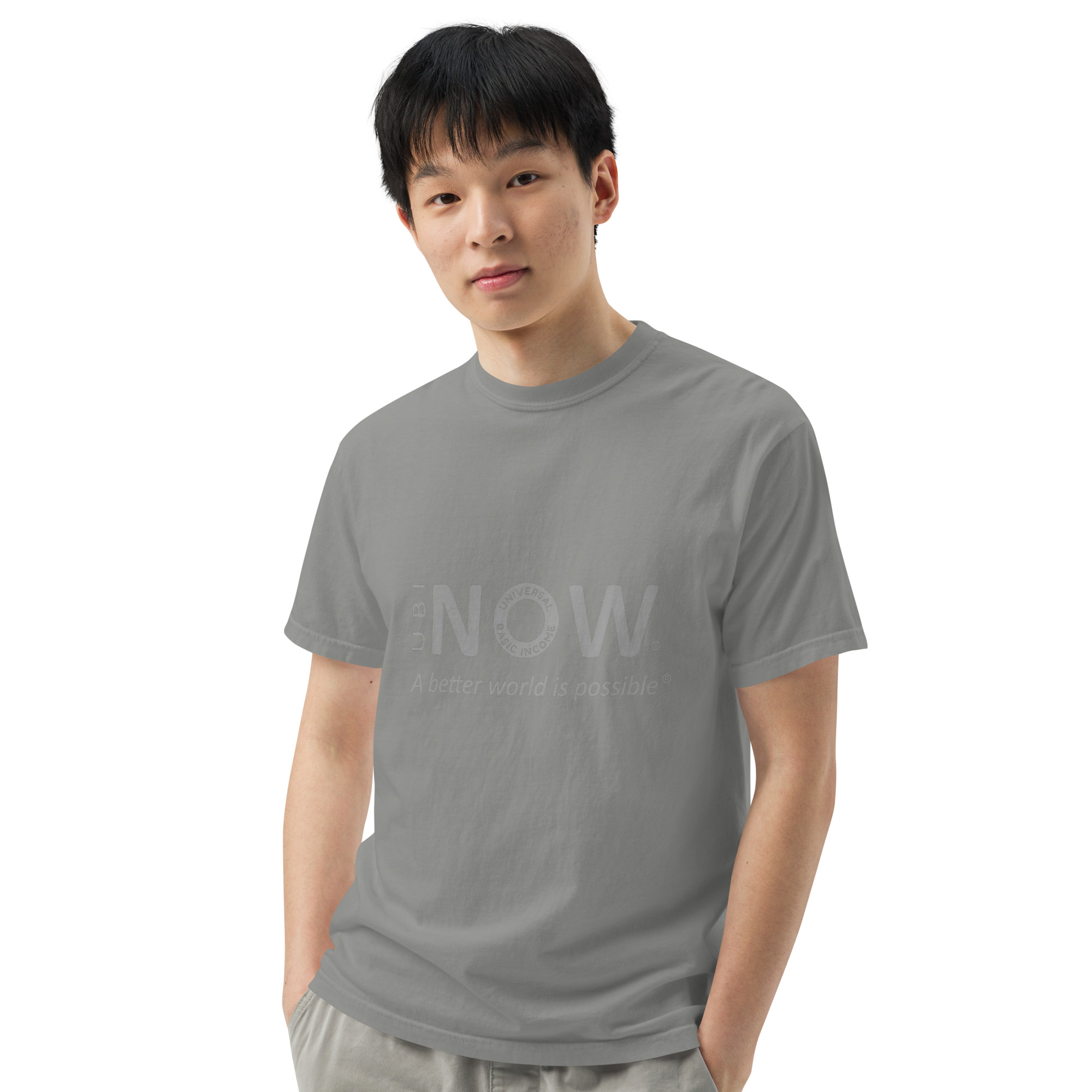 Unisex garment-dyed heavyweight t-shirt - Image 33