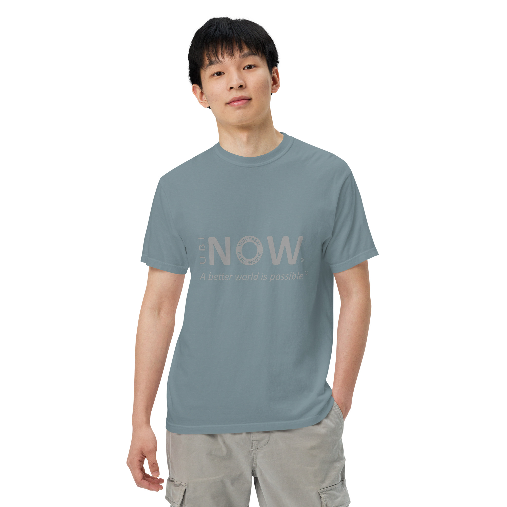 Unisex garment-dyed heavyweight t-shirt - Image 29