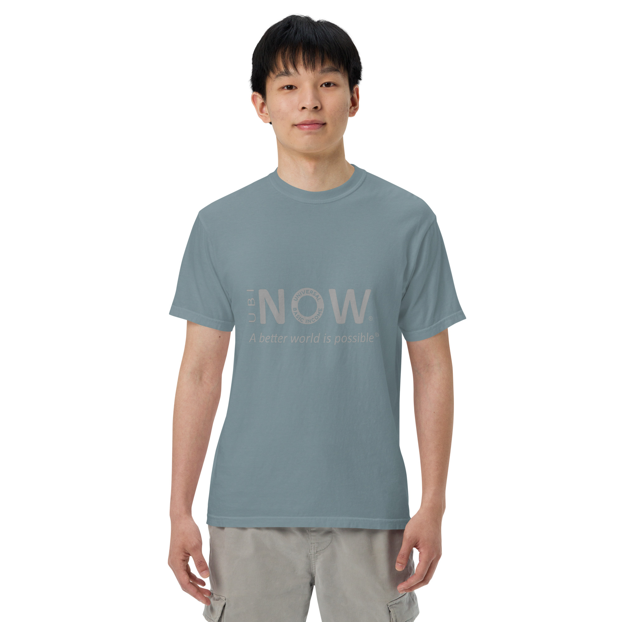 Unisex garment-dyed heavyweight t-shirt - Image 28