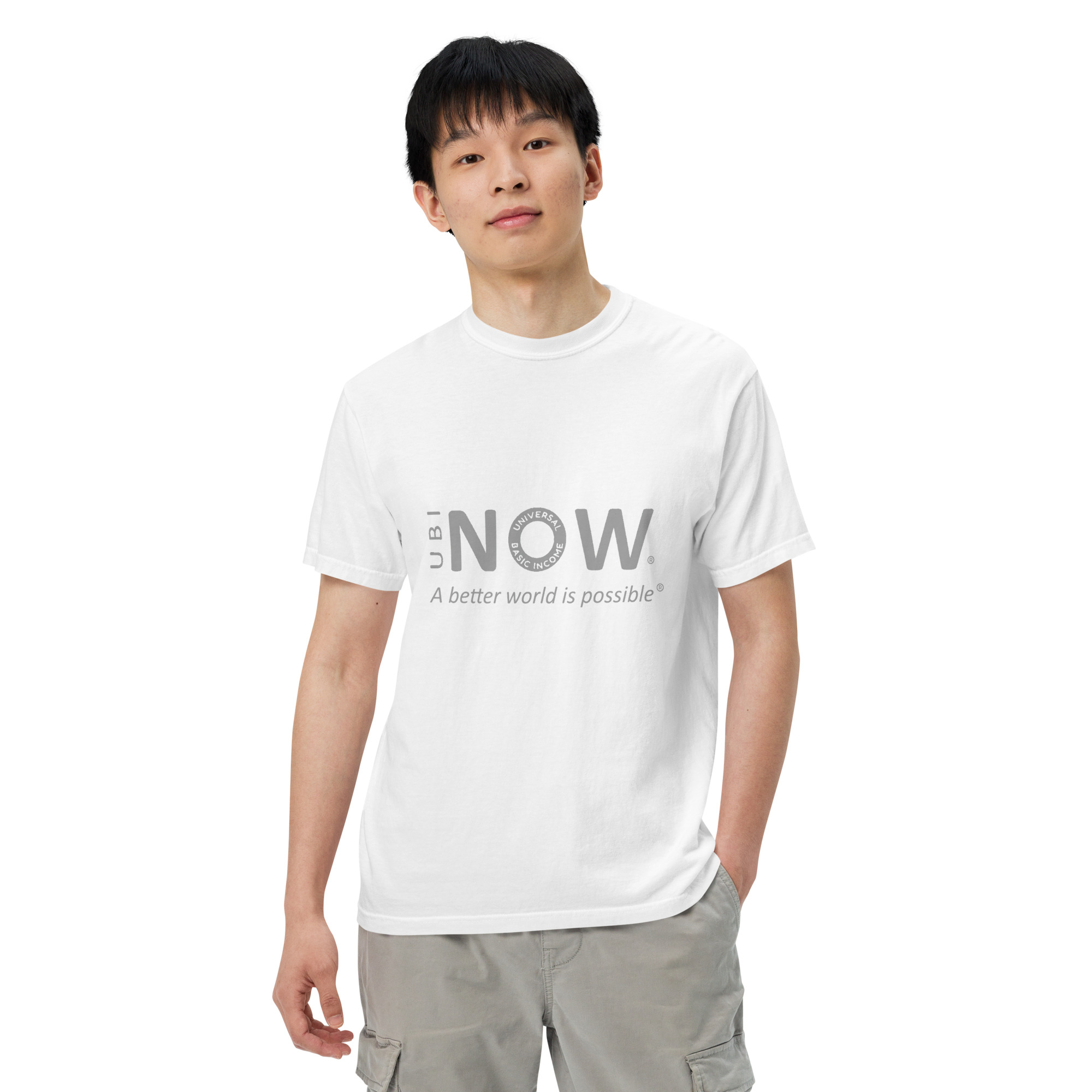 Unisex garment-dyed heavyweight t-shirt - Image 41