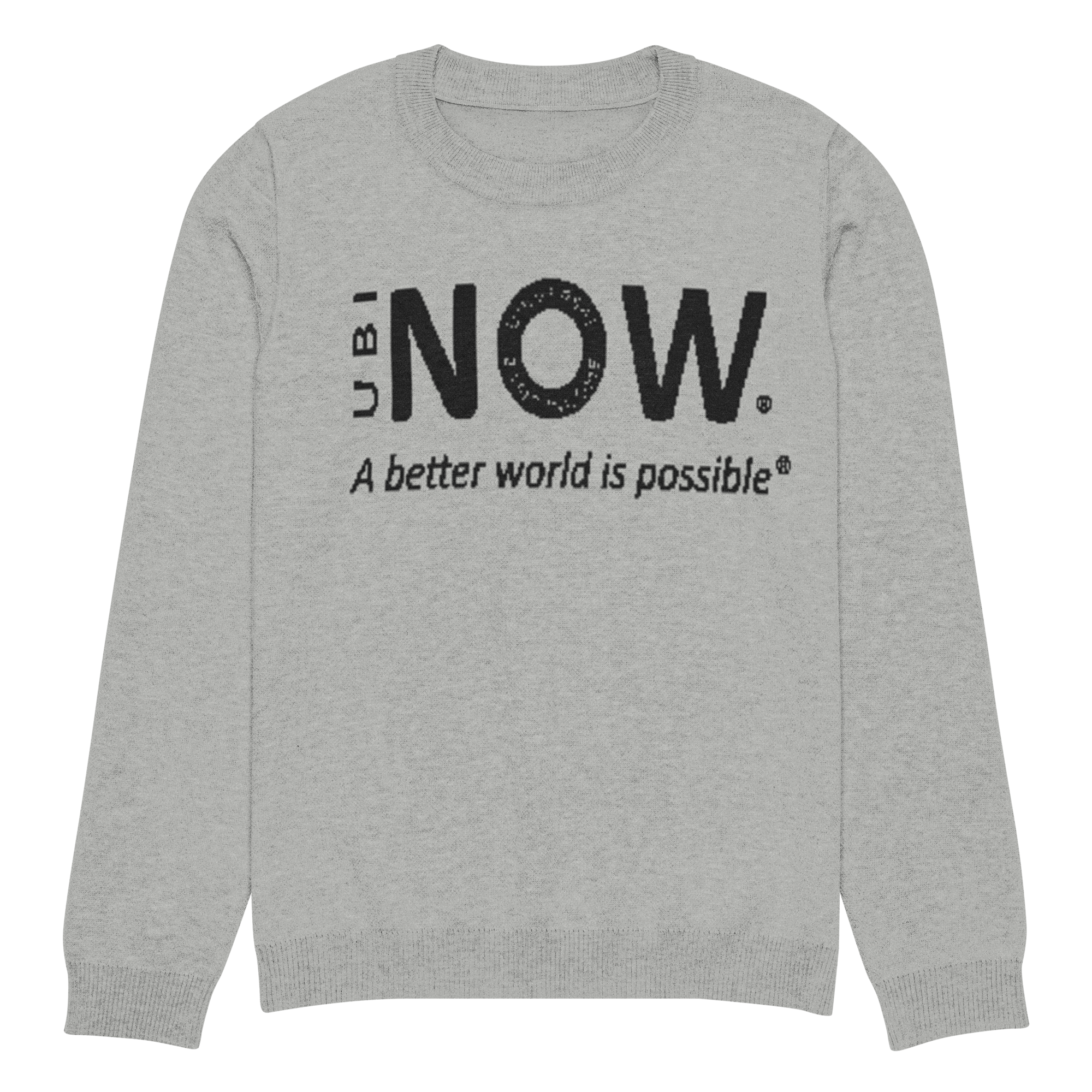 Maglione a girocollo lavorato a maglia - immagine 3