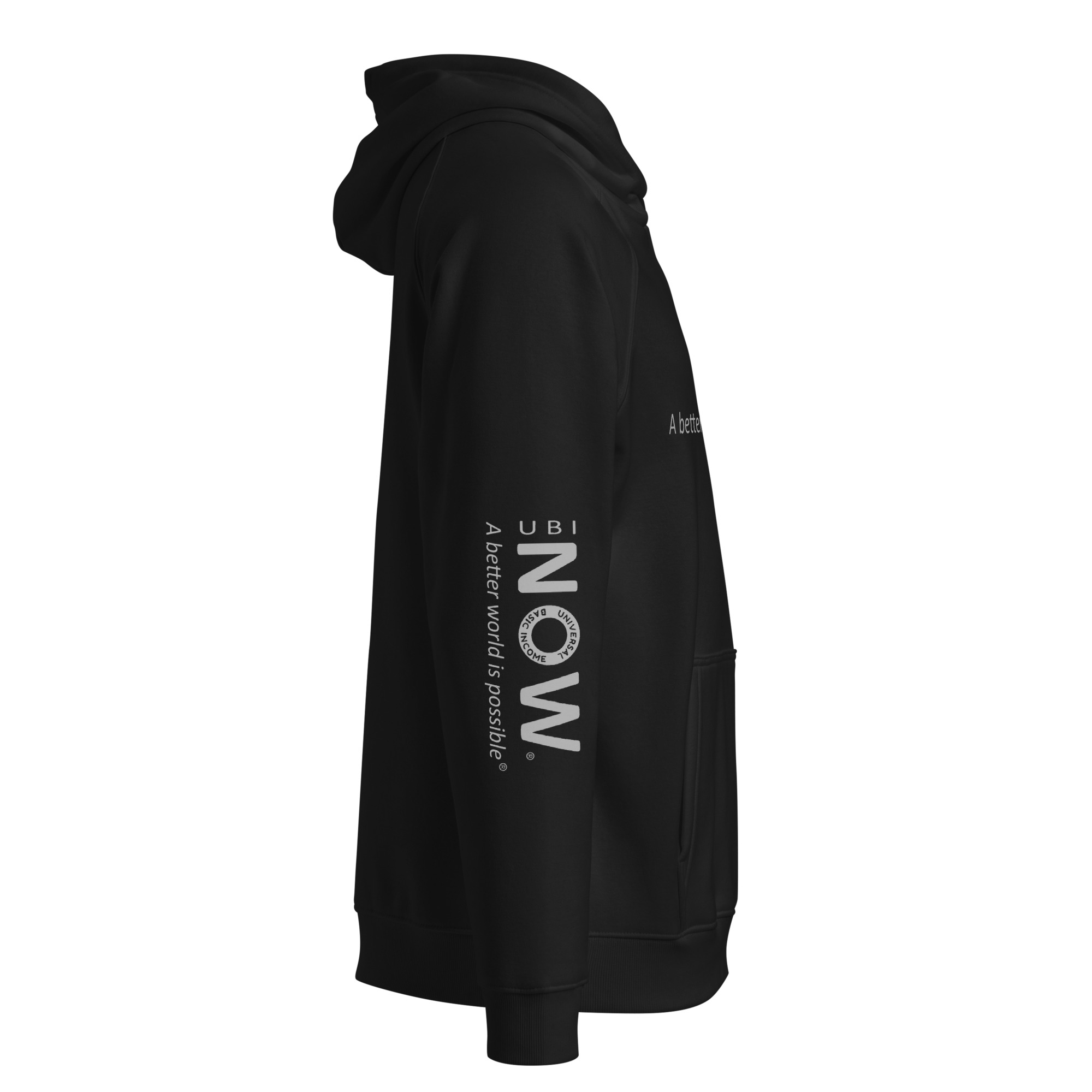 Unisex eco raglan hoodie - Image 4
