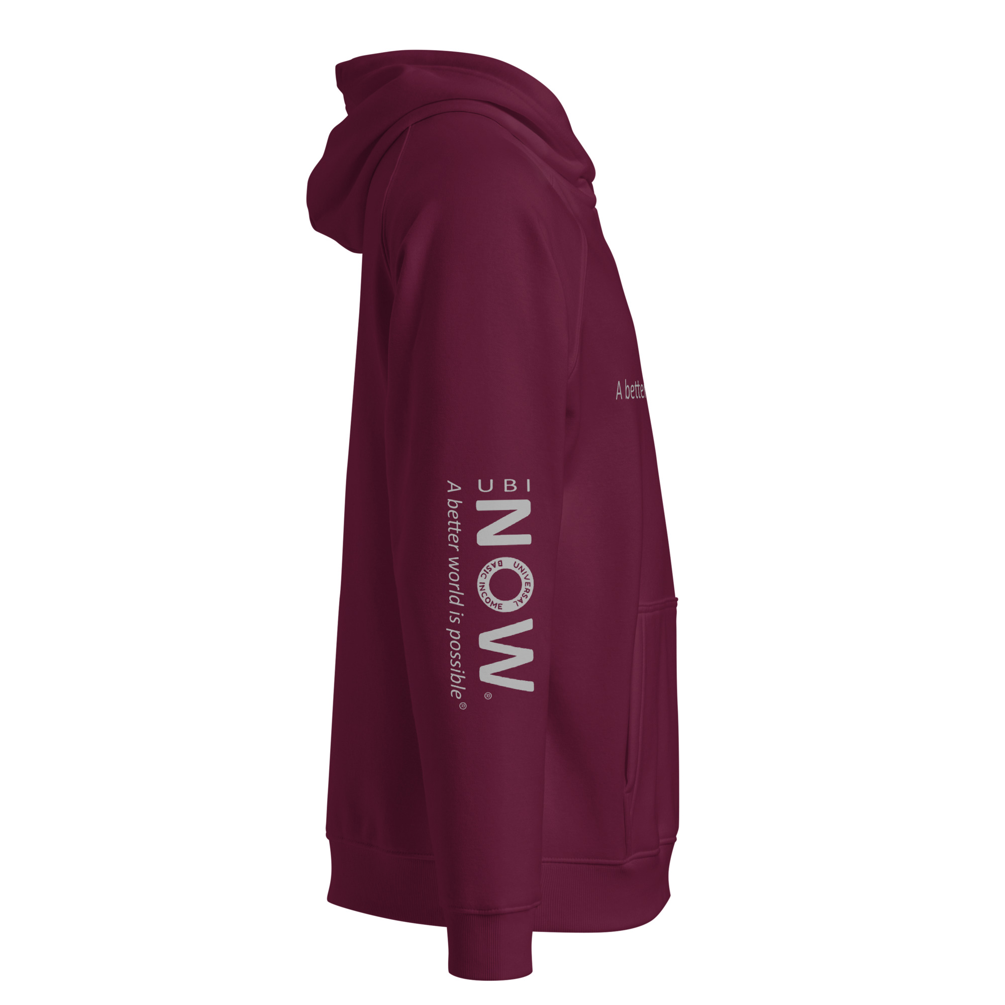 Unisex eco raglan hoodie - Image 8