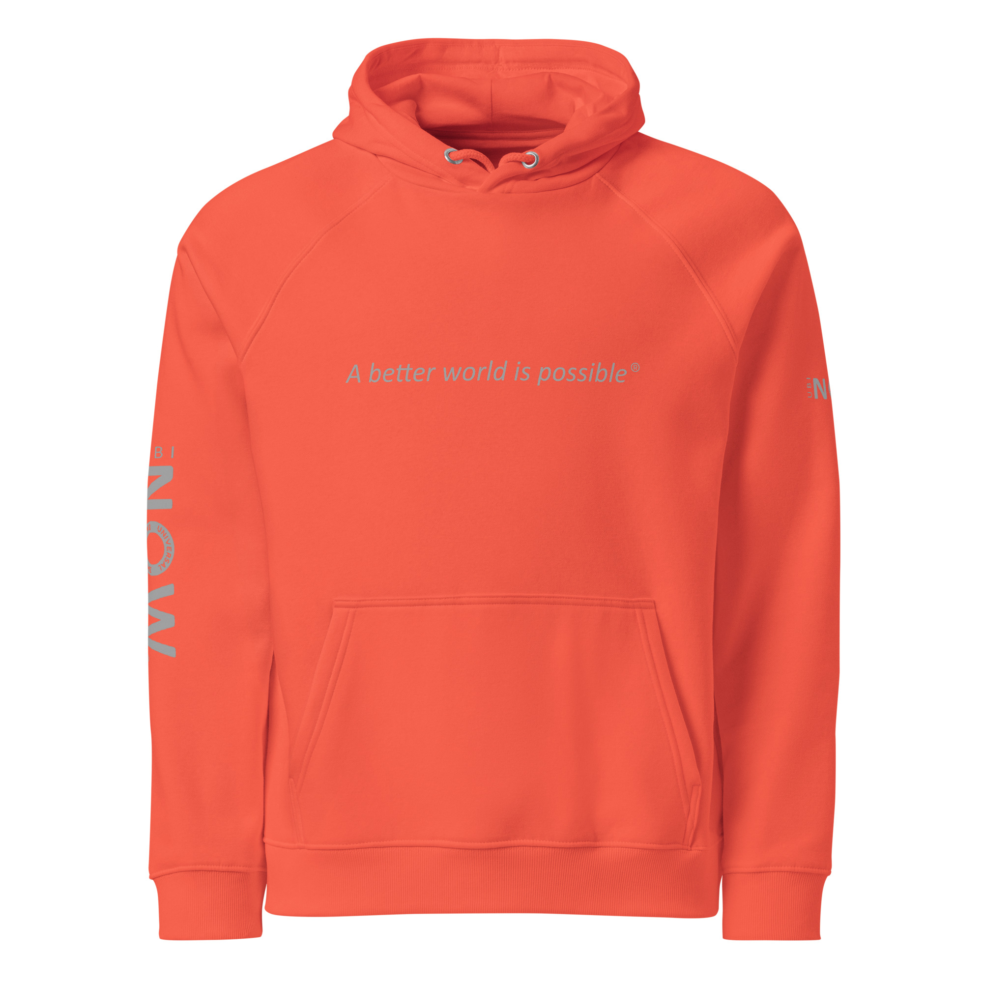 Unisex eco raglan hoodie - Image 18