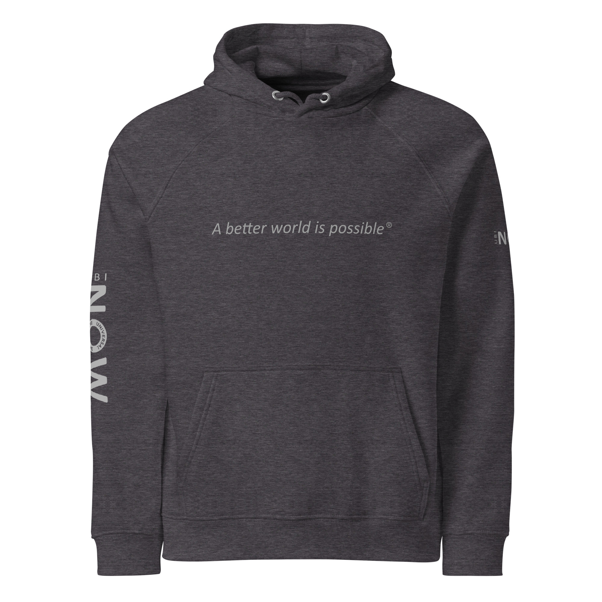 Unisex eco raglan hoodie - Image 10