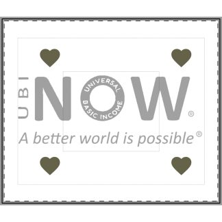 Comforter — NOW Universal Basic Income Design: "A better world is possible" Cotton Comforter